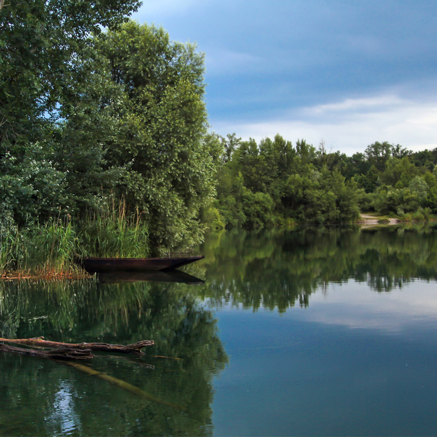 Baggersee Mittelgrund Leutesheim Kehl