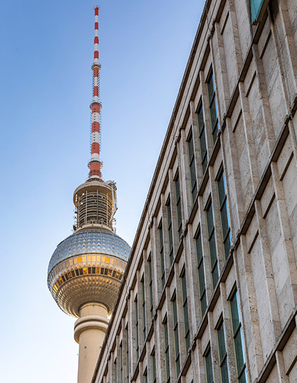 fernsehturm tv berlin galerie alexanderplatz