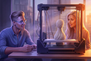 3D-Drucker mit Filament